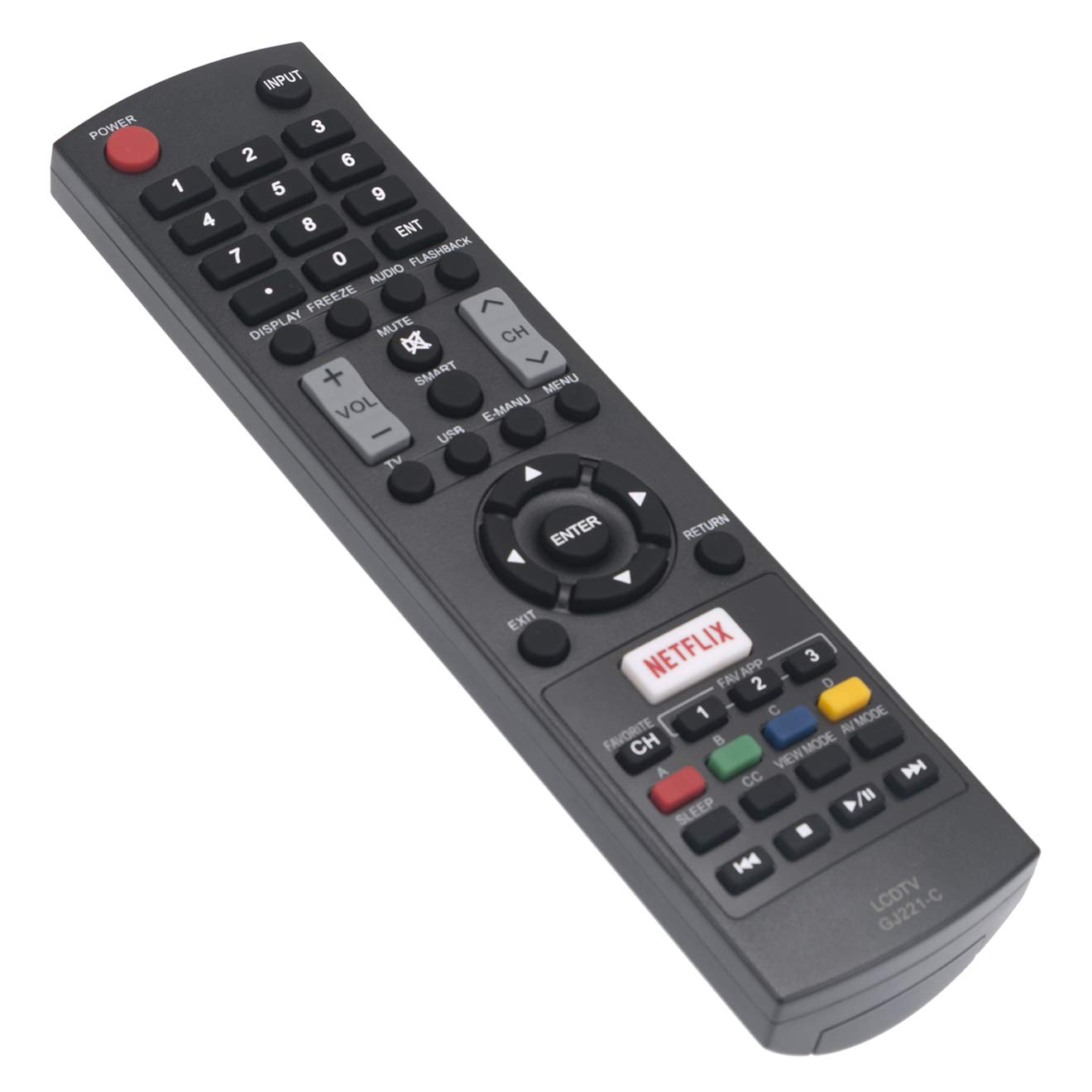 (未使用･未開封品)シャープgj221-c OEM HDTVのリモート・コントロールlc-40le653u、lc-43le653u Amazon.com: GJ221-C Replaced Remote fit for Sharp LCD TV